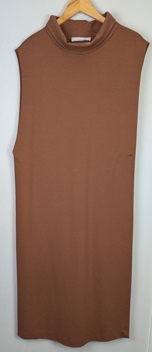 Liviana Conti Donna Open Side Gilet Vest Chesnut 44